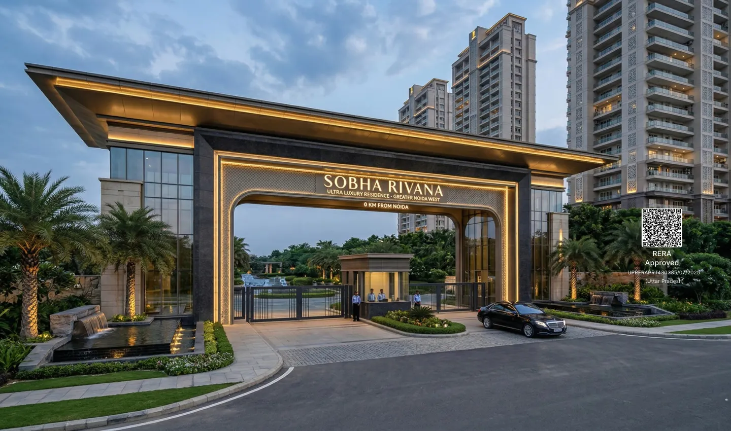 sobha rivana project view